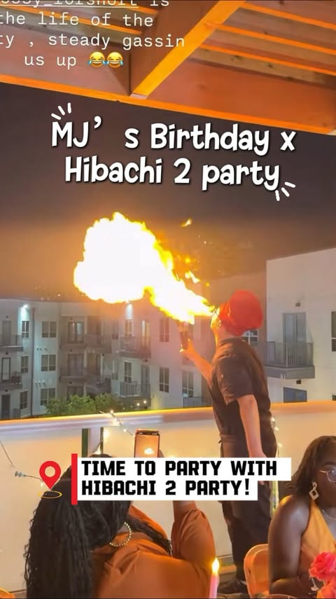 Hibachi Chef 2U real guest video